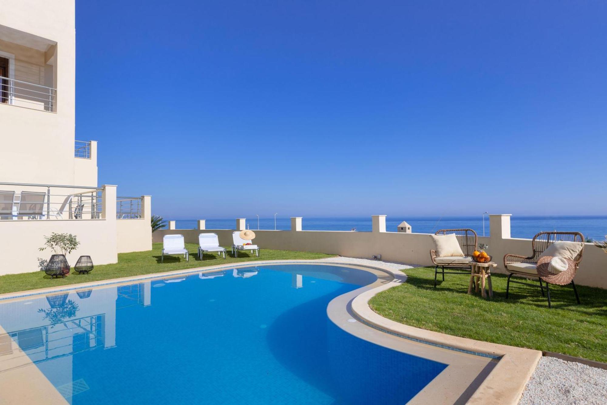 Cafe Noir - Sea View Exclusive Maisonette By Sky Hill Resorts Pangalochori Eksteriør bilde