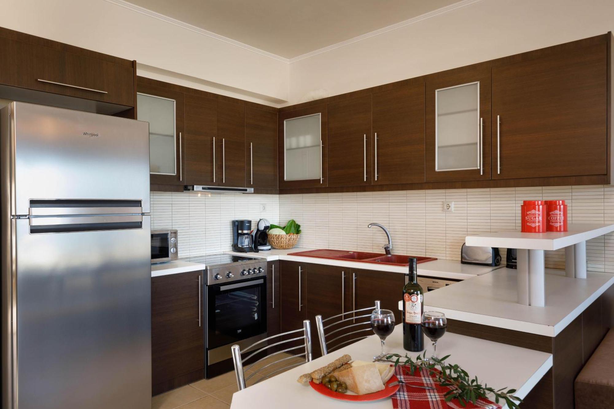 Cafe Noir - Sea View Exclusive Maisonette By Sky Hill Resorts Pangalochori Eksteriør bilde